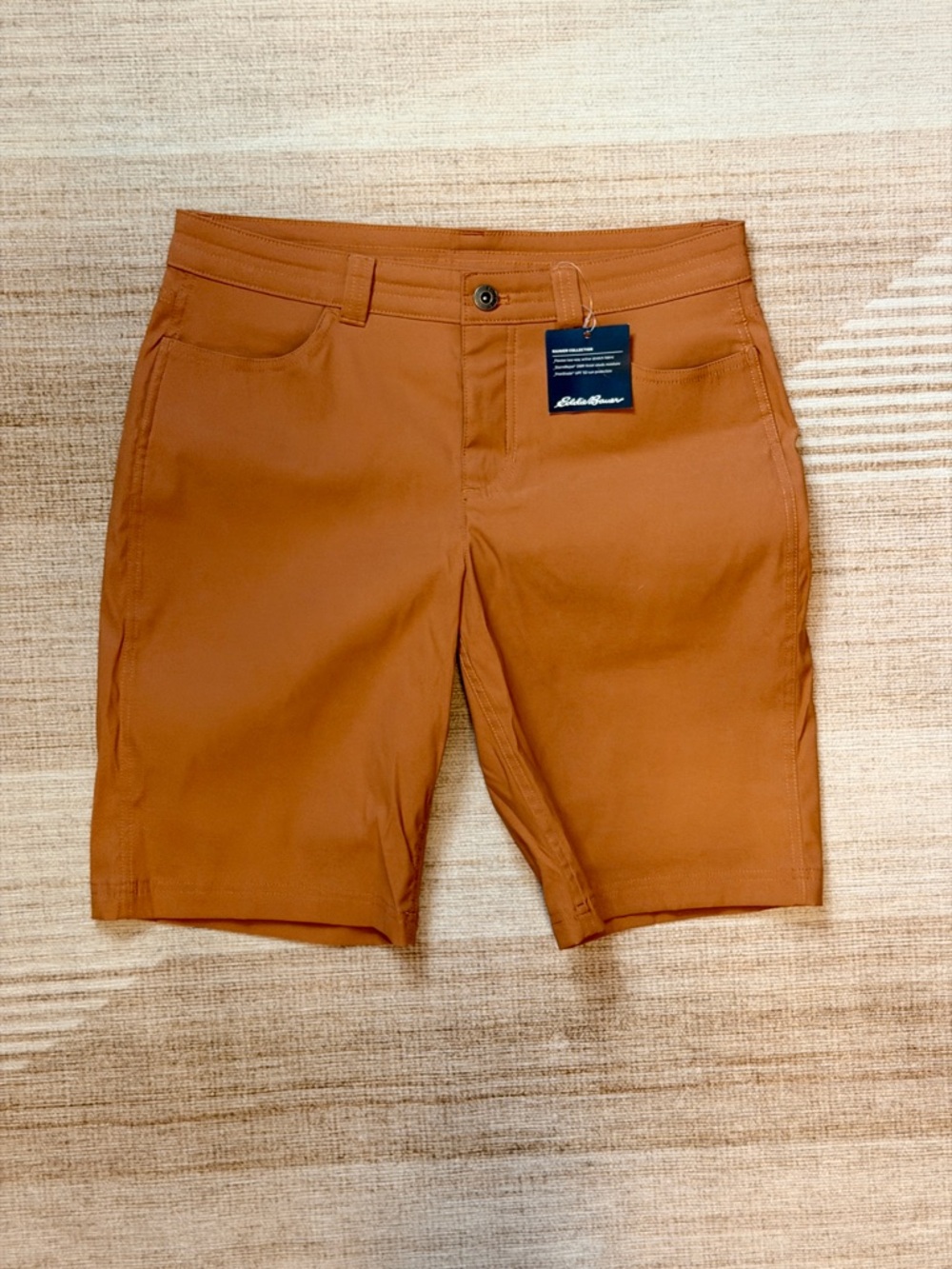 Eddie Bauer Women’s Rainier Hiking Bermuda Shorts | Stretch | UPF 50 | Dry Fit
